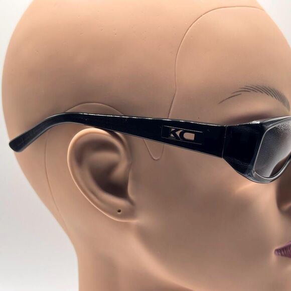 NOS Vintage Y2K Designer Sunglasses | Kenneth Cole | KC 201 | Narrow Black Zyl main image 8